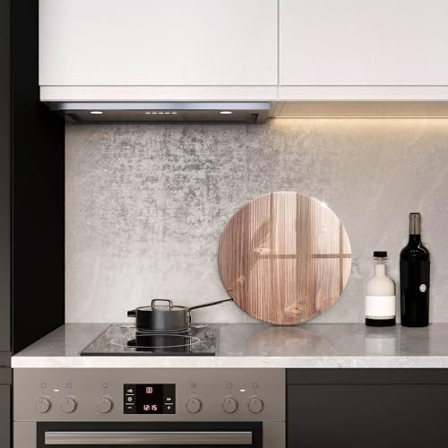 Planche à découper induction Wallfluent anti-rayure 40cm protection bois
