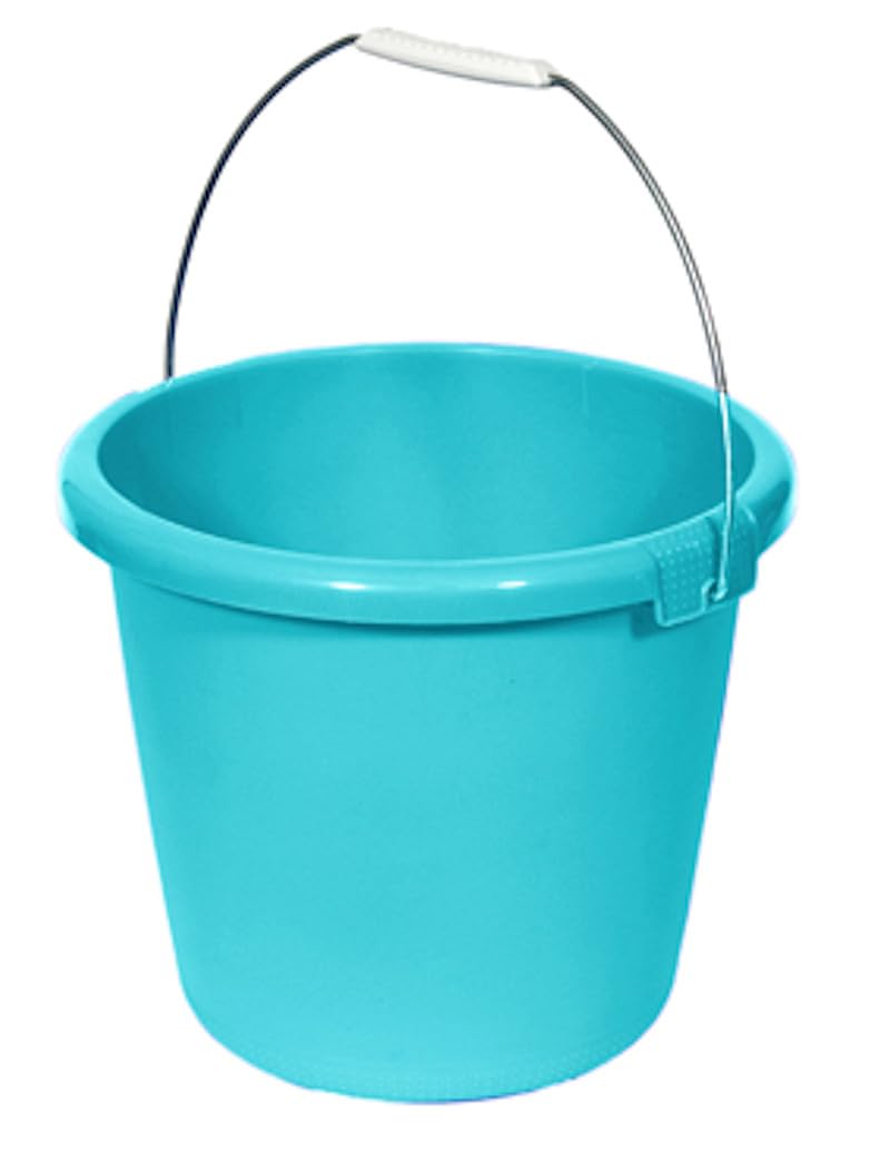 Seau 10L Curver bleu empilable bac de lavage pour laver le linge et la vaisselle