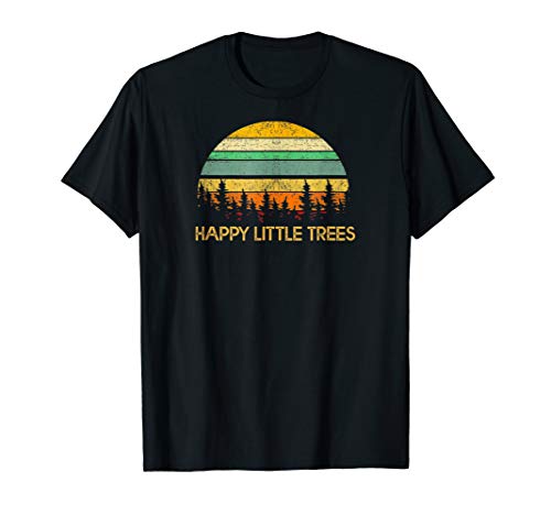 Happy Little Tree Bob Style Vintage Tshirt