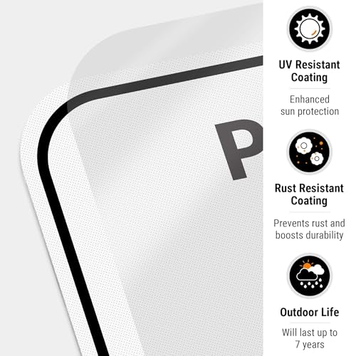 Image of Package Delivery Sign, Delivery Instructions Deliver All Package to Back Door Right Arrow Sign, 12x18 Inches, 3M EGP Reflective .063 Aluminum, Fade Resistant, Made in USA by Sigo Signs