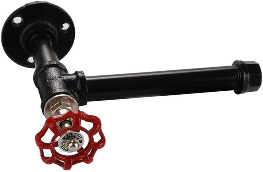 Paper Towel Rack Bathroom Roll Holder Durable Industrial Water Pipe Napkin Holder Paper Towel Rack Holder for Kitchen Wall Mount Cabinet Paper Towel Stand