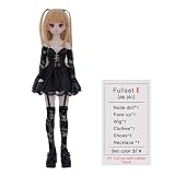 Oueneifs 1/4 Cocobjd Fullset E Bjd Doll Żywica Zabawka dla dzieci w wieku 15 lat