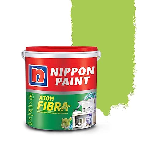 Image of Nippon Paint Atom Fibra 2 In 1 Interior & Exterior Emulsion (Green Cape, 10 L)