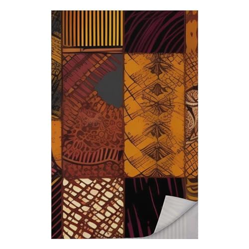 Serviette de camping microfibre patchwork pour piscine et fitness - 2
