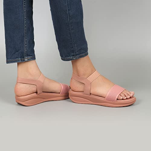 Image of Indifeet - platform heels sandals for women, stylish wedges ladies sandal, woman fashion latest wedge design, women's girls footwear, fancy ladies' flatforms trendy lady best