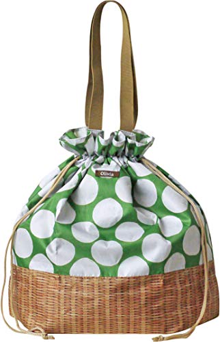 現代百貨 ショッピングキャリー グリーン W45×D14×H40cm W18×H16cm A370GR