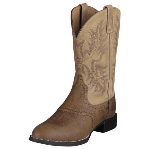Ariat Heritage Stockman - Botas de cuero para hombre Cover