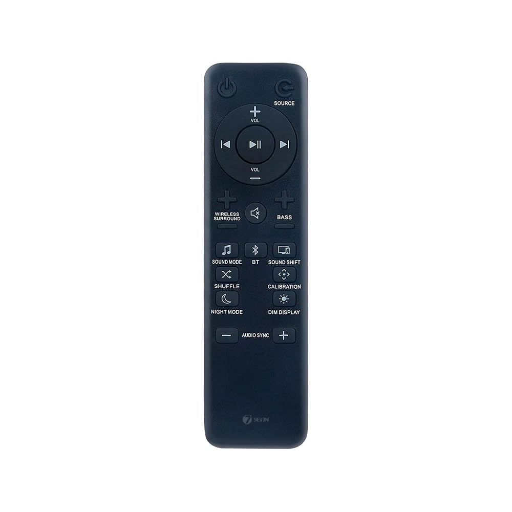 7SEVEN® Compatible with JBL Sound Bar Remote Suitable for Model BAR 2.1, 3.1 & 5.1 Products Not Required to Pair Remote Control with Speaker Device (B0D9K4W48P) Amazon Price History, Amazon Price Tracker