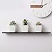 T4U 4 Inch Self Watering Plastic Planter with Liner Pack of 6 - Matte White, Modern Decorative Small Planter Pot for House Plants, Aloe, Herbs, African Violets, Succulents and More