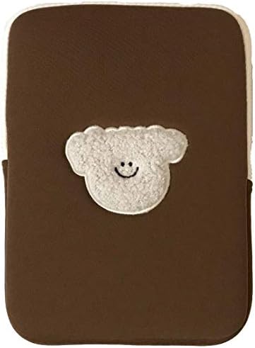 Amazon 11インチ Ipad タブレットケース 10 1インチ かわいい 韓国 もこもこ キャラクター おしゃれ 収納 クラッチ ハンドバッグ もこもこタブレットケース シューズ バッグ