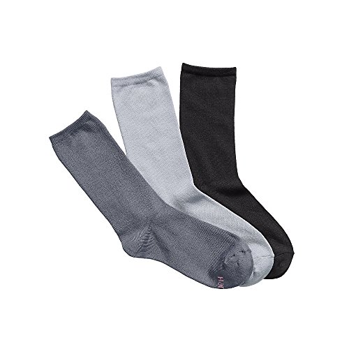 Hanes Women's ComfortSoft Crew Socks 3-Pack