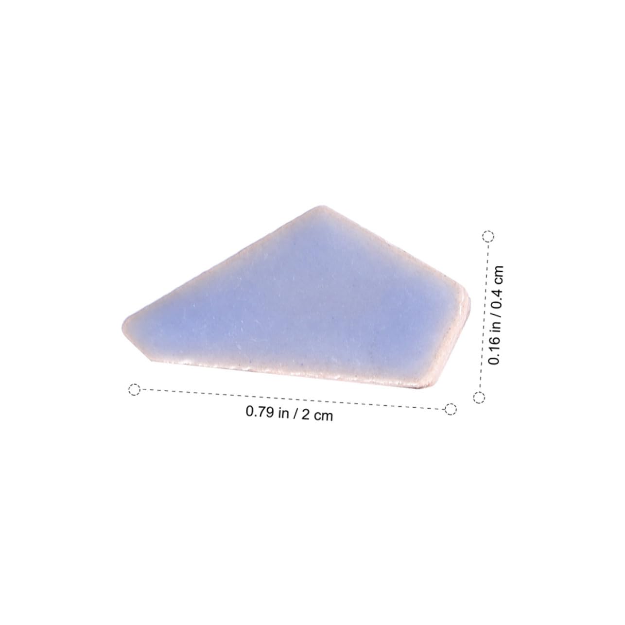 iplusmile 1sacchetto Tessere Mosaico in Pietre Irregolari Pezzi di Mosaico Fai da Te in Ceramica Accessori per Artigianato Artistico Design Dimensioni Irregolari per Facile Applicazione