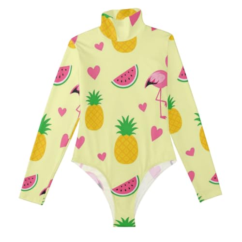 Body de manga larga con piña y sandía ideal para combinar con vaqueros altos