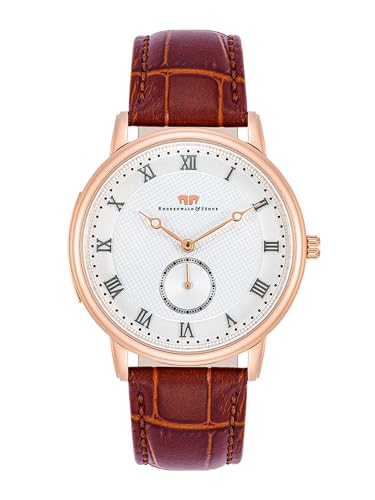 Imagen de Rhodenwald & Söhne Reloj para Hombre análoga Japón Mecanismo de Cuarzo con Correa de Cuero Real 10010350