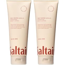 Saltair Body Lotion - 2 Pack Moisturizing Lotion For Dry Skin. Salt Water Vanilla Scented Hydrating Body Cream with Nourishing Moisturizer Formula. Skin Care for Women and Men. 2x 10oz Tubes