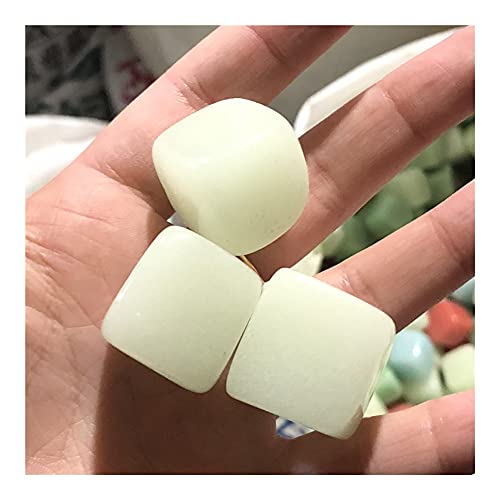Piedras cúbicas de cristal topacio natural YEAHSO un regalo original de tres piezas para casa 7