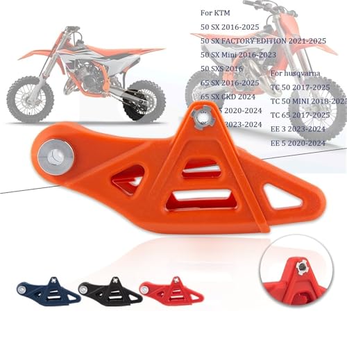 Guide-chaîne de moto anti-saut de chaîne protection pignon arrière SX SX-E rouge