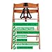 Hochstuhl 5-Punkt Gurtsystem, 1 Set, kompatibel mit Hauck, Stokke Tripp Trapp, Roba, uvm., in Schwarz, Gurt mit Brustclip, verstellbarer Kinderhochstuhl Sicherheitsgurt, Hochstuhlgurt 5 Punkte System