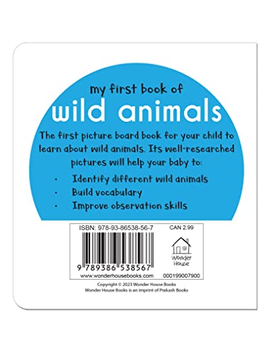 My First Book of Wild Animals - Thumbnail 2
