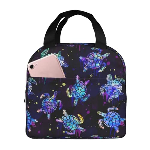 Sea Turtle Insulated Lunch Bag
