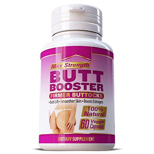 Max Strength Pueraria Mirifica 5000mg - Butt Growth Booster, Buttocks Enlargement, Firm Body, Breast Enhancement Pills - Body Augmentation, Vaginal Health, Menopause Relief, Skin and Hair Health (Original)