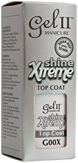 Gel II Soak-Off Gel Polish, Extreme Top Coat, 0.47 Ounce