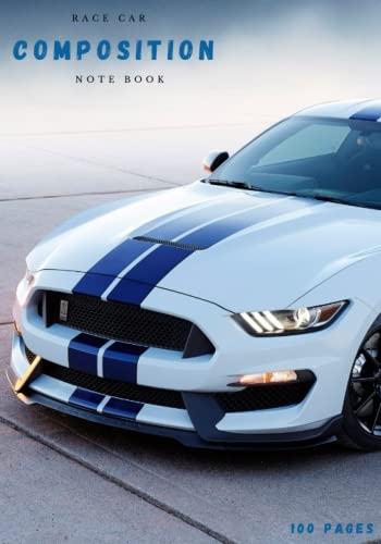 Sports Cars Composition Notebook For Kids: Classic Sport Car Composition Notebook | 7×10 Wide Ruled.