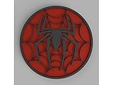 acrílico Juego de posavasos de Spiderman de Marvel 5 piezas