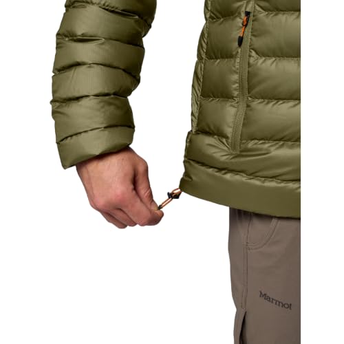 Image of MARMOT Highlander Men's Down Full-Zip Midlayer Jacket | Recycled Polyester, 700-Fill Down Insulated, Water Resistant, Regular Fit