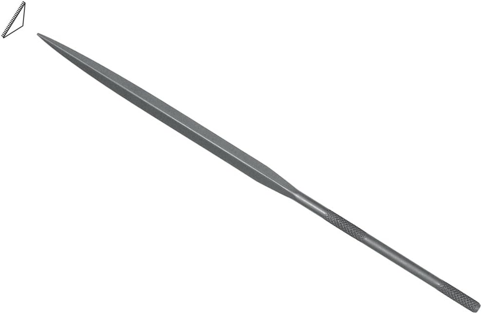 Box of 12 7-3/4 Inch Barrete Cut 2 Grobet Swiss Pattern Needle Files
