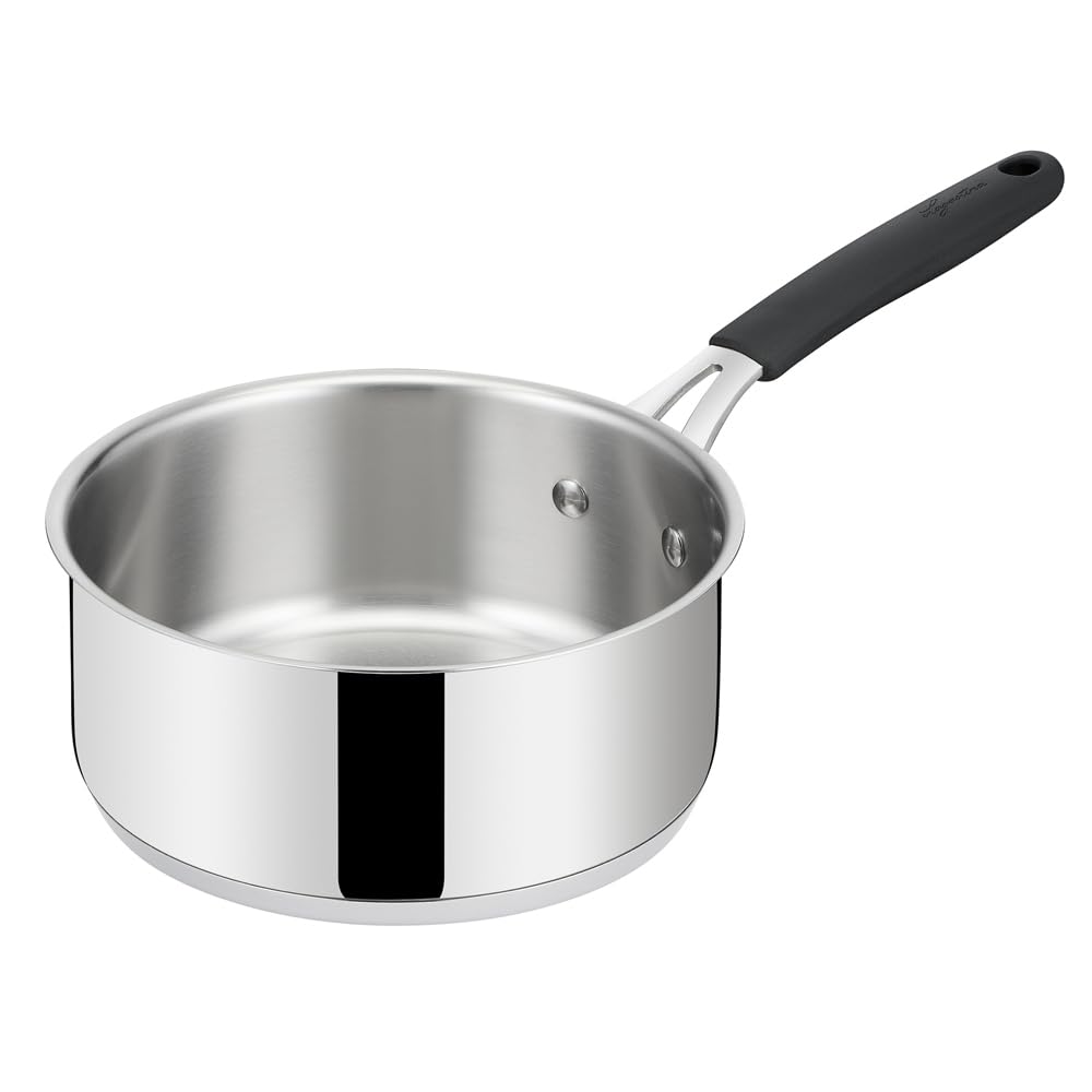 Lagostina LAGTEICA18 Tempra cazo de Acero Inoxidable, 18 cm