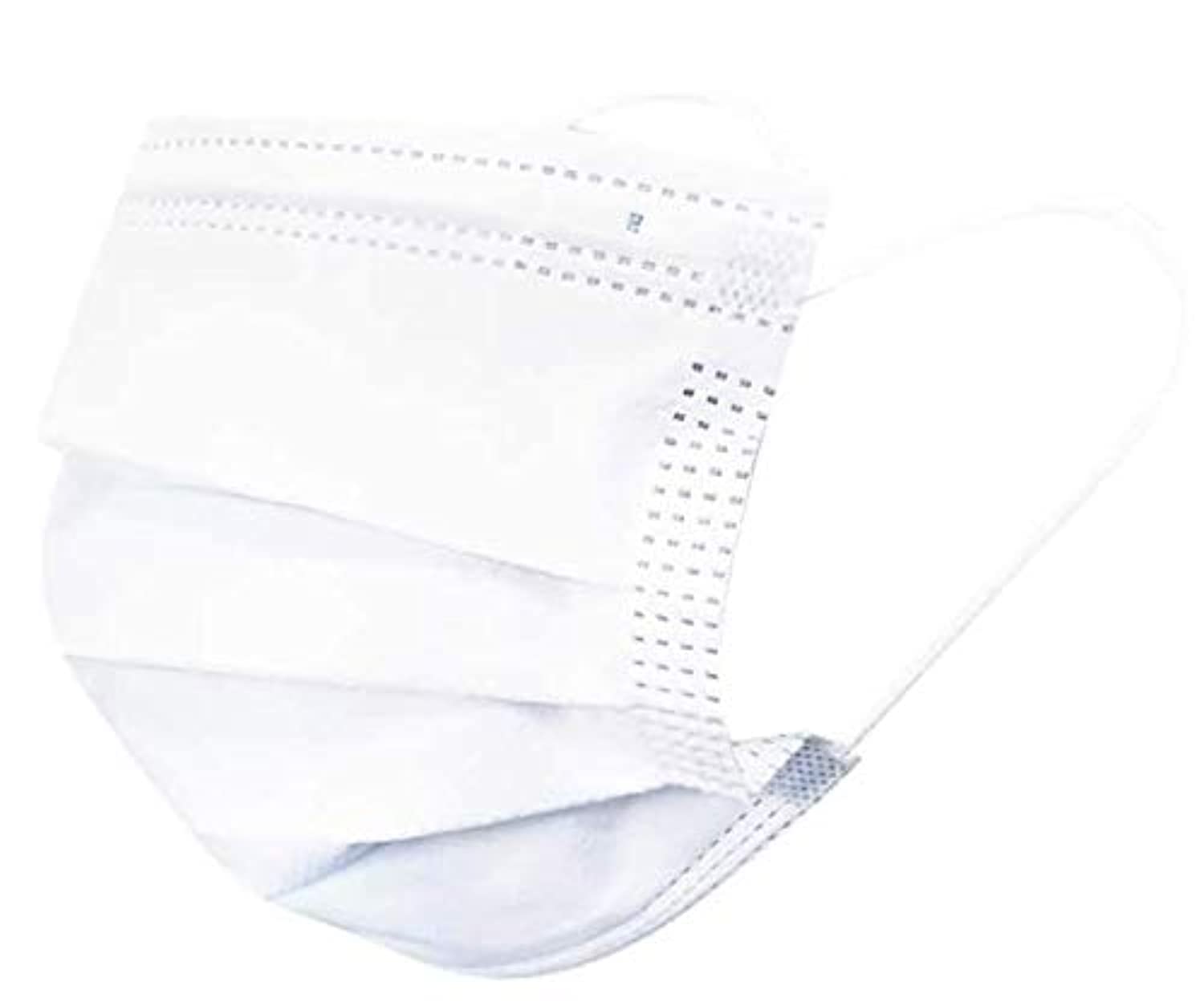 100 pcs Disposable three Layer Face Protection Surgical Hygiene Dental Dust Smog Cleaning (Black 20pcs)