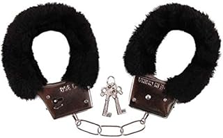 Menottes Peluche Noir