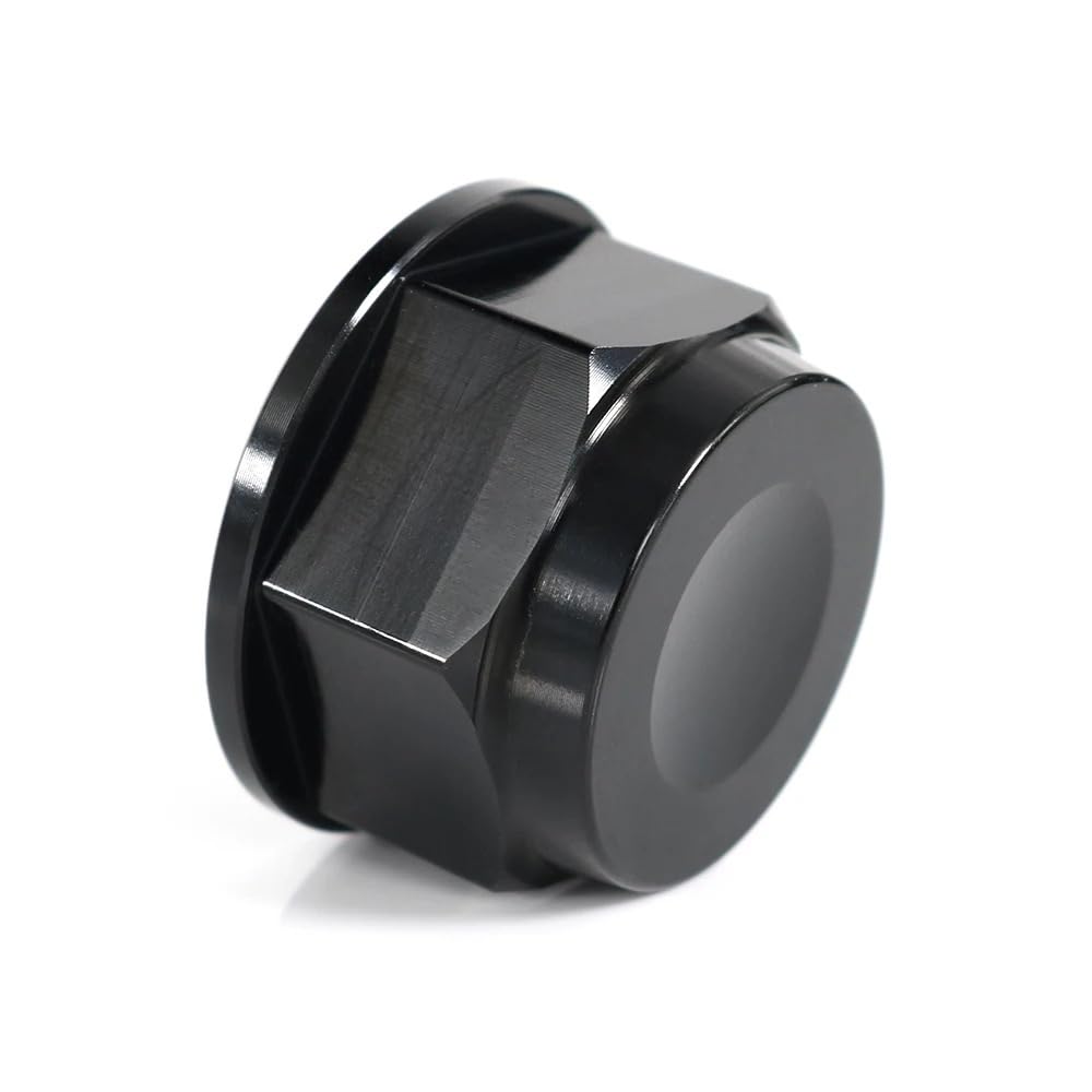 Écrou de Tige de Direction CNC, for Yamaha FZ6 FZ6R MT-09 FJ-09 XSR900 FZ1 V-Max XJR1300 FZ09 MT09 MT09 TRACER/TRACER900(Black)
