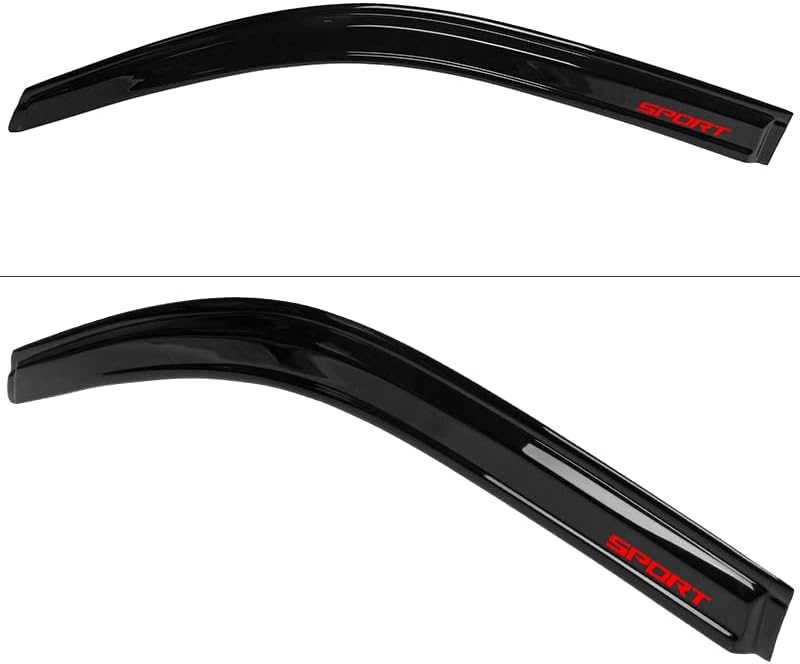 Miniatura 4 de EVPROXP - Visera de protección contra la lluvia compatible con Honda Civic Sedan 2022 de 4 puertas, deflector de ventilación de ventana lateral,