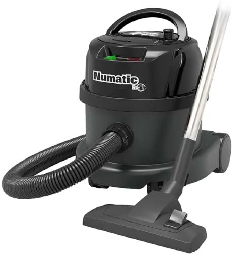 Numatic Henry 170 Plus PPR170-11 Nass- und Trockensauger Schwarz inkl. Zubehörset AS0 Profi Kesselsauger mit 620 W
