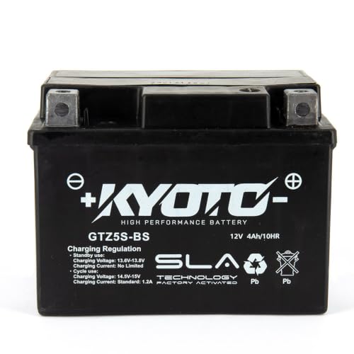 Kyoto GTZ5S-BS soluciona los problemas de arranque invernal en motos con sistema AGM SLA