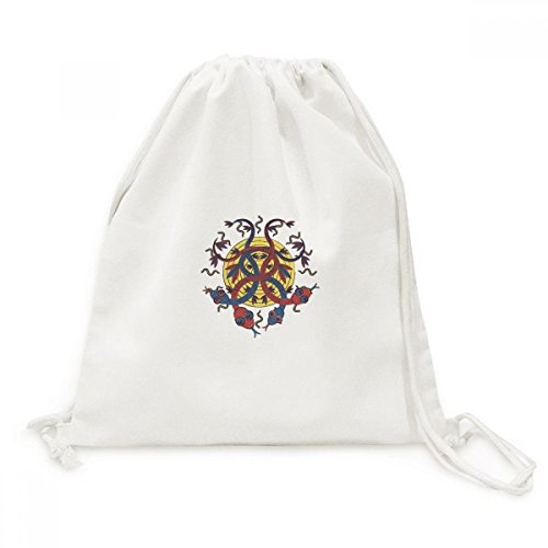 Sac cordon motif serpent pour voyage et shopping