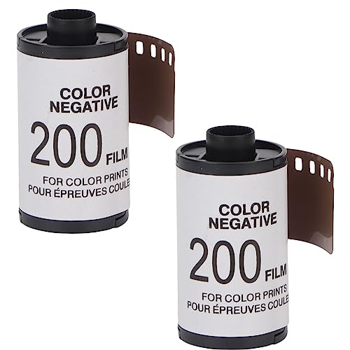 Film couleur 35 mm haute définition ISO200 pour réussir toutes vos photos vintage sans rater l'exposition