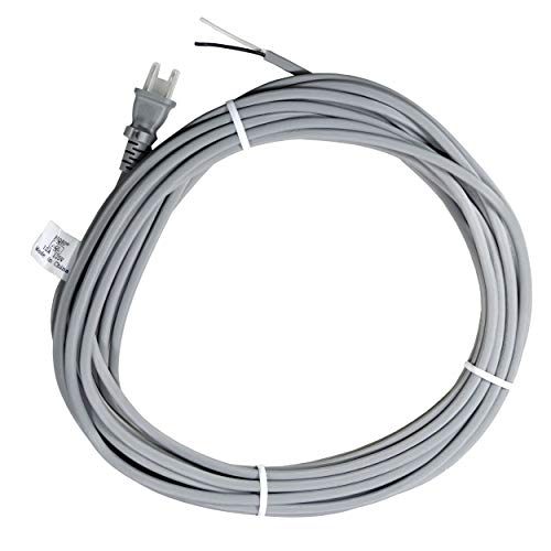 HQRP AC Power Cord Compatible with Shark Navigator Lift-Away NV350 NV351 NV352 Upright Vacuum