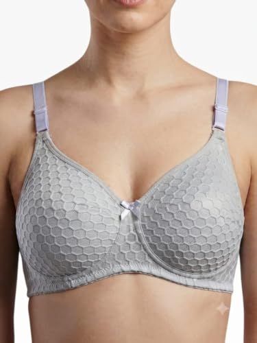 Image of Women's Cotton Blend Lightly Padded Wirefree T-Shirt Bra Combo (Pack of 3)