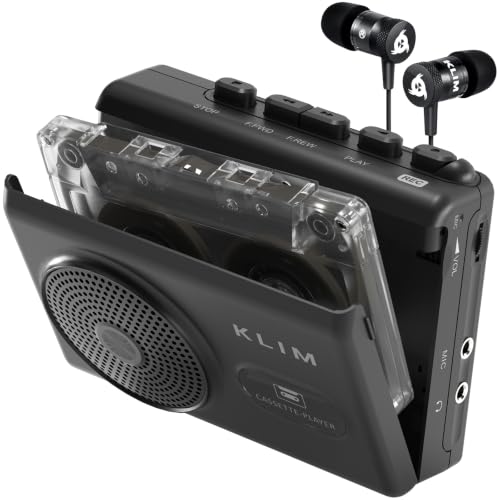 Lecteur Cassette Audio Enregistreur KLIM...