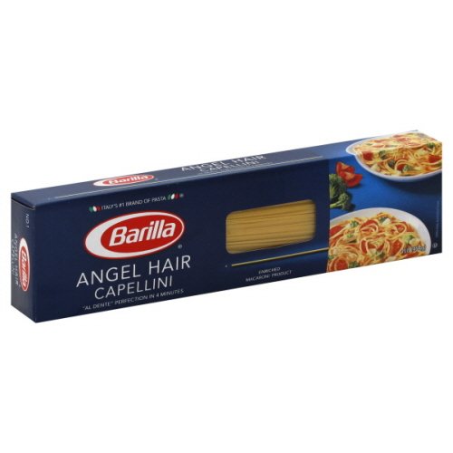 Barilla Angel Hair Capellini, No. 1, 16 Oz. (Pack of 4