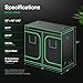 VIVOSUN S848 4x8 Grow Tent, 96