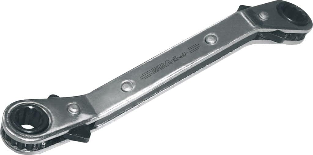 OFFSET DOUBLE RATCHET WRENCH 1/2"-9/16"