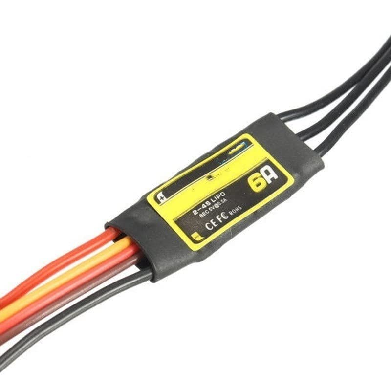 Amazon | ドローンアクセサリー 6a Fix-Wing用 ESCブラシレス
