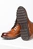 Rydale Men's Lace Up Brogue Boots Smart Leather Ankle Chelsea Market Boot Stylish Men Footwear (Tan, UK Footwear Size System, Adult, Men, Numeric, Medium, 8) #5