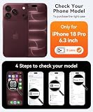 CANSHN Etui do iPhone'a 18 Pro, Kompatybilne z MagSafe, Jasnoniebieski