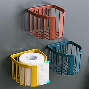 Geen Punch Bad Planken, Badkamer Plank Douche Organisator Muur Mount Badkamer Toiletpapier Rack Keuken Opslag Badkamer…
