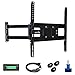 HARFING HF1KT Full Motion Articulating TV Wall Mount Bracket for Most 26-55" LED, LCD, O-LED Plasma Flat Screen TVs with VESA Patterns up to 400 x 400 mm Extension